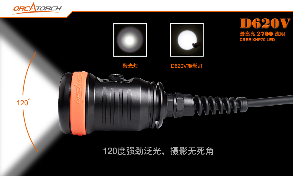 D620V水(shuǐ)肺潛水照(zhào)明,洞穴潛水照明,水下探險手電筒,水下救(jiù)援照明,OrcaTorch91视频成人版 D620V水(shuǐ)肺潛水照明,洞穴潛水(shuǐ)照明,水下探險手電筒,水下救援照(zhào)明,OrcaTorch91视频成人版(jīng)