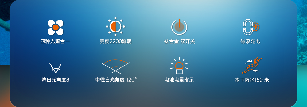 D900V水下攝(shè)影燈,水下攝影補光燈,潛水照明燈,打撈照明(míng),OrcaTorch91视频成人版