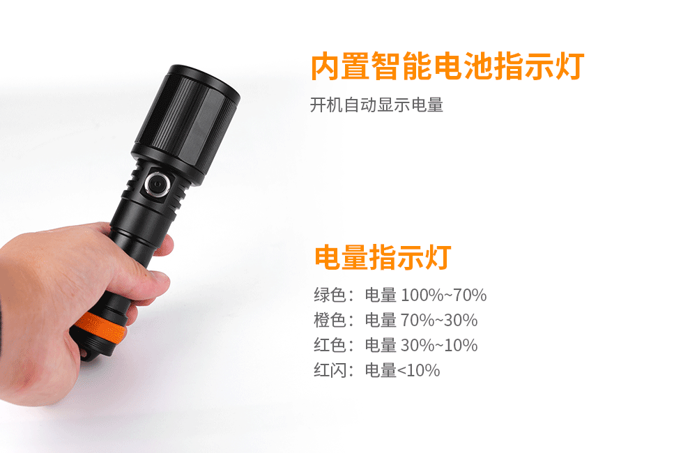 OrcaTorch91视频成人版 D720新款(kuǎn)潛水手電,聚光潛水照(zhào)明(míng),超遠射程潛水手電,手持式水下照明