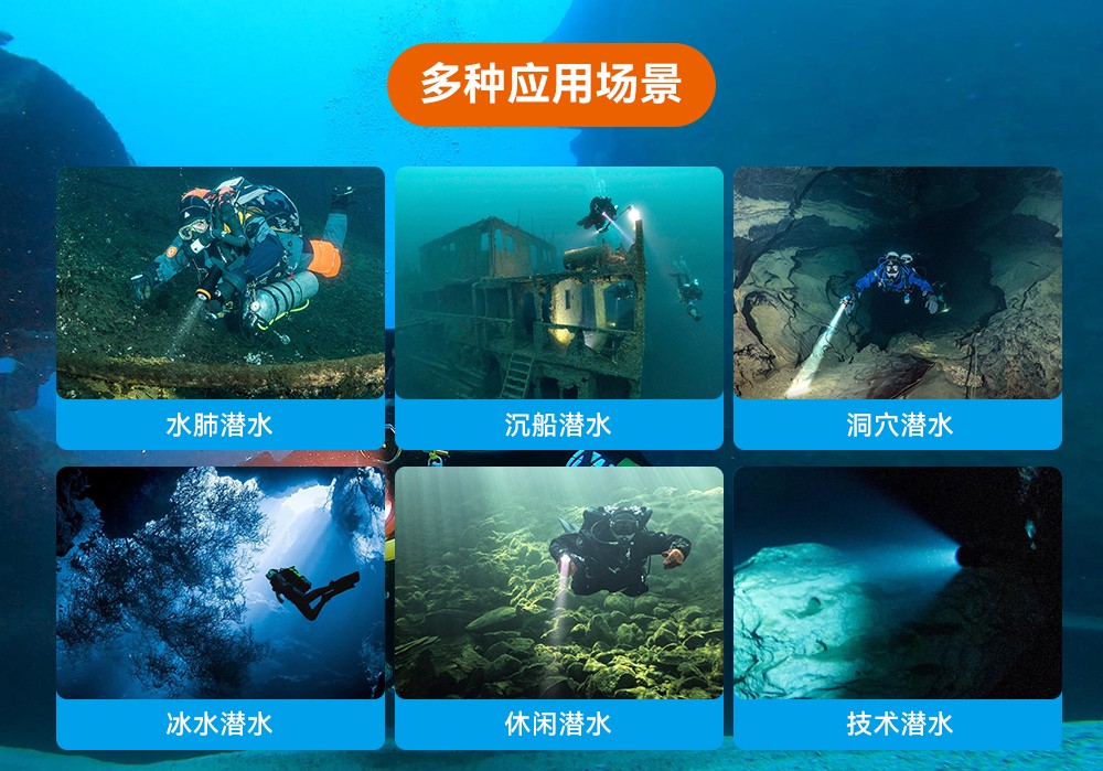 D920潛水無線主燈,水下技術(shù)主燈,潛水照明燈,水域救援照(zhào)明,91视频成人版OrcaTorch