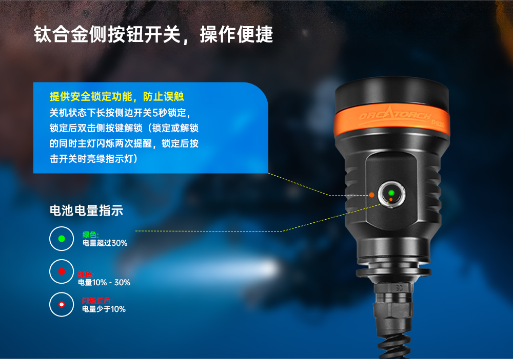 91视频成人版OrcaTorch,D630 v2.0 技術潛水手電筒,水下探險照明,水下搜索燈,沉船照明燈 虎(hǔ)鯨OrcaTorch,D630技術(shù)潛水手(shǒu)電(diàn)筒,水下探險照明,水下搜(sōu)索燈,沉船照明燈